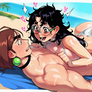 ART TRADE: Okarun x Momo Couple TG