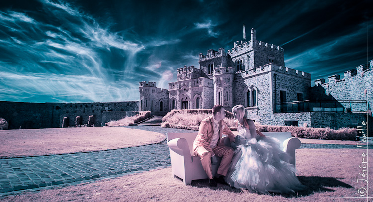 Infrared Wedding Day