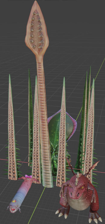 GSTD boss models by Yukkurifan64 on DeviantArt