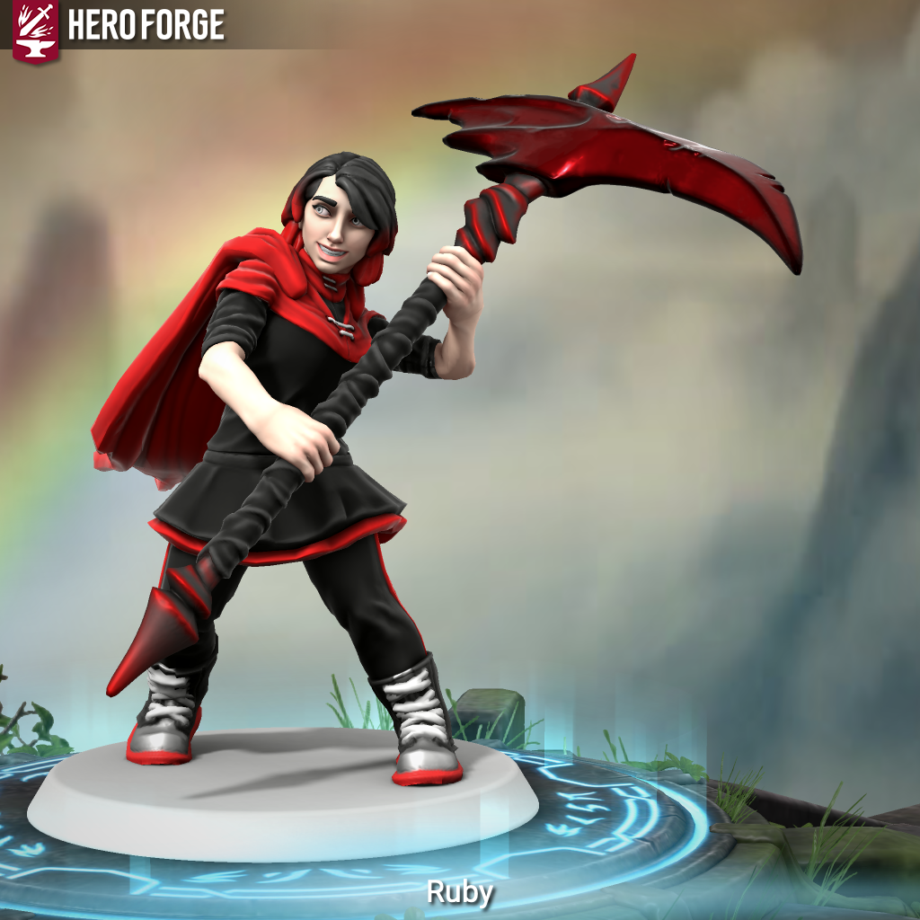 Ruby Rose Heroforge by Randomixx8991 on DeviantArt