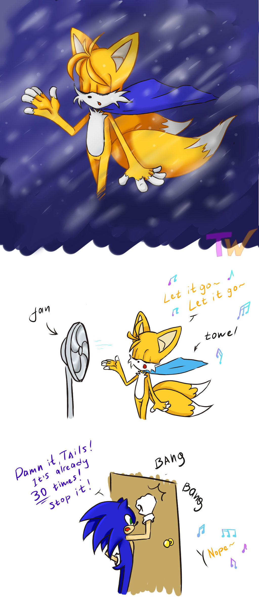 Let it go, Tails