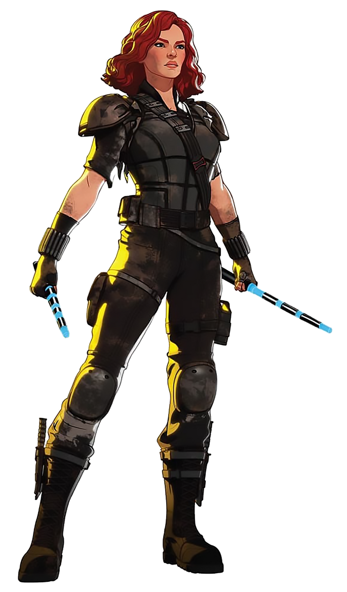 Black Widow (Post-Apocalyptic): What If...? PNG2 by IWasBoredSoIDidThis ...