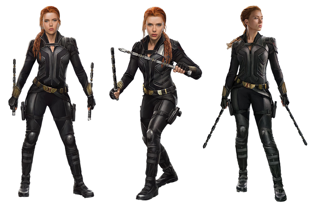 Natasha Romanoff/Black Widow (Black Suit): PNG by IWasBoredSoIDidThis ...