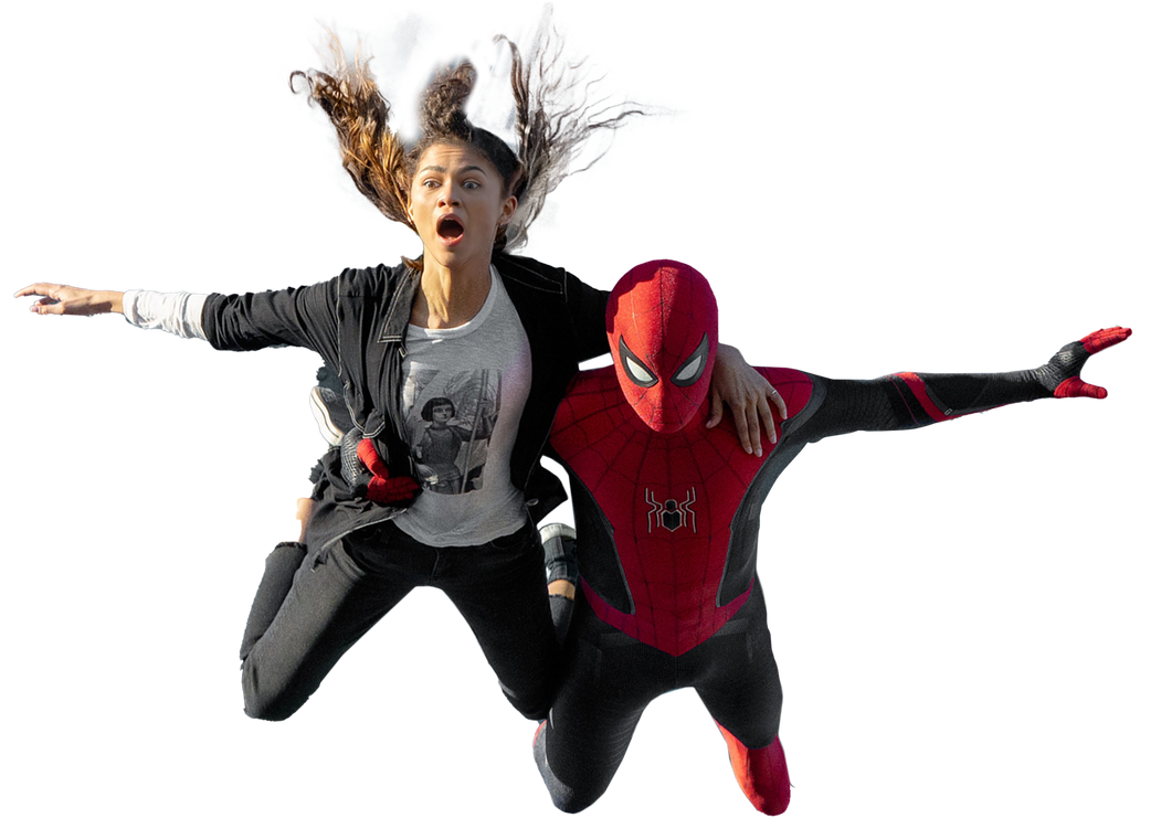 Spider-Man w/MJ: No Way Home PNG by IWasBoredSoIDidThis on DeviantArt