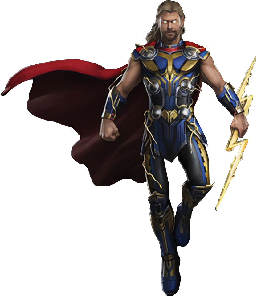 Love and Thunder's Thor - Transparent! by SpeedCam on DeviantArt