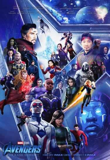Taverna Marvel on X: 🎨Fan Pôsteres individuais de Avengers: The Kang  Dynasty (2/3).  / X