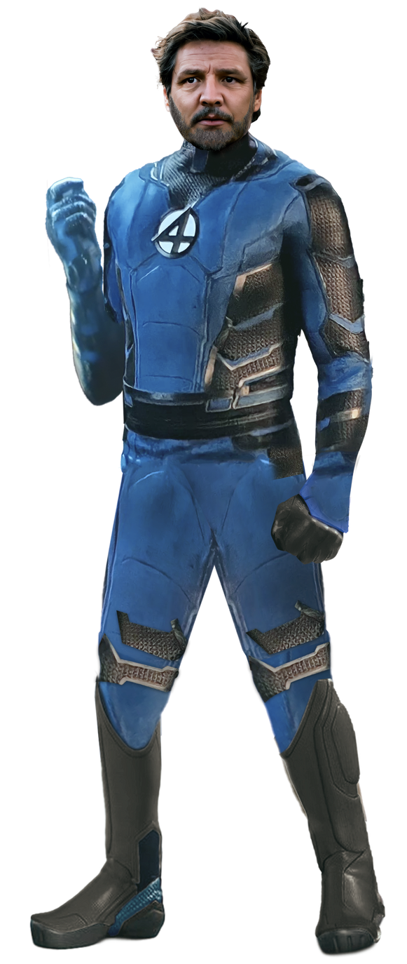Pedro Pascal as Reed Richards/Mr Fantastic PNG by IWasBoredSoIDidThis