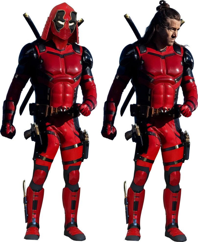 Samurai Deadpool (Un/Masked): DP3 PNG by IWasBoredSoIDidThis on DeviantArt
