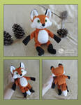 Plush Fox Pattern by LimitlessEndeavours