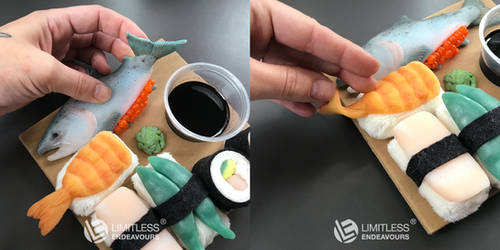 Sushi Pincushion Plate