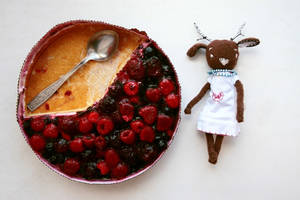 deer and pie