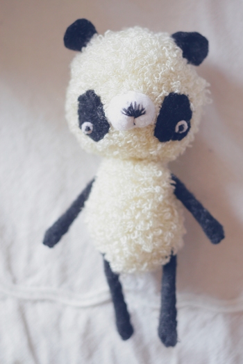 amigurumi panda bear