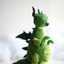 green friendly dragon