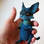 tiny blue cat