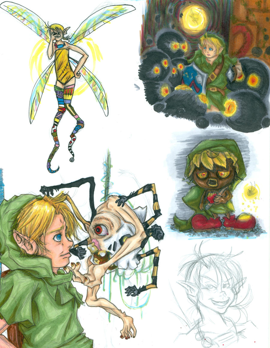 Majora's Marker Sketches