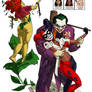 Cosplay - Poison Ivy, Harley Quinn, Joker