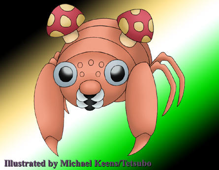 Pokemon 046 Paras by Tetsubo on DeviantArt
