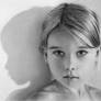 Pencil portrait of Kira