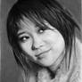 Pencil portrait of Yuja Wang, pianist (2019).