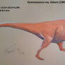 Tyrannosarus rex reconstruction