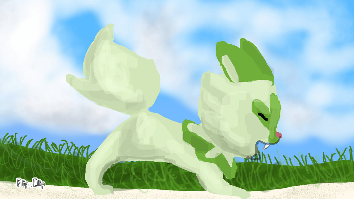 Sprigatito animated by qilinpokemon on DeviantArt
