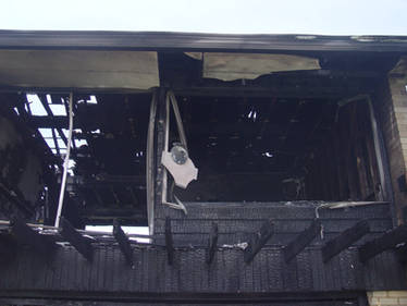 Old stock burned down house 5