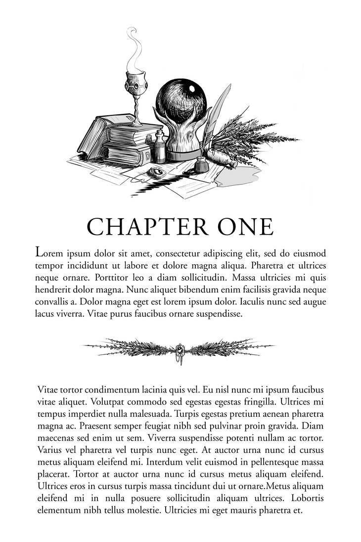 Fantasy Chapter Heading by NathanHansen on DeviantArt