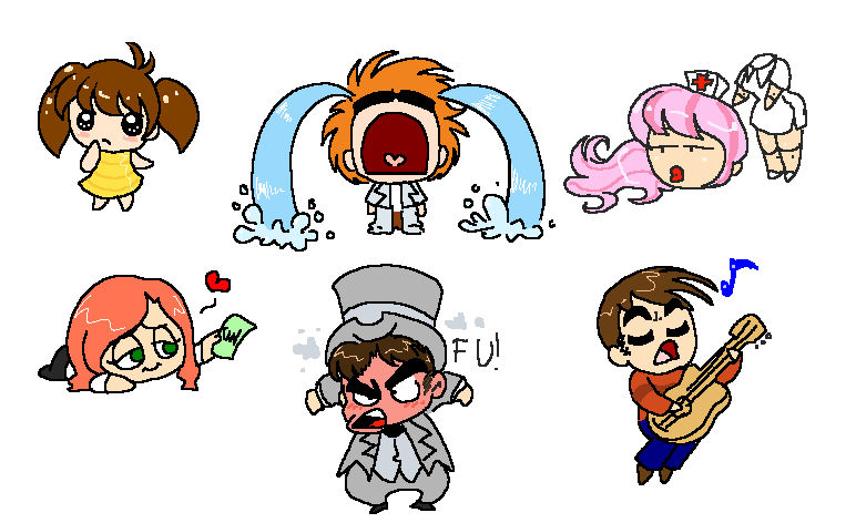 Chibi madness by TopperHay on DeviantArt