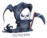 Monster a Day Challenge - Grim Reaper by TopperHay