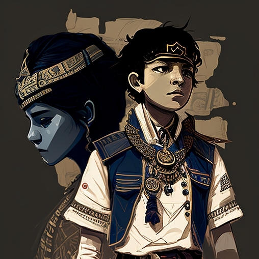 Aztec 7 With Princess by K-Jackson-Katss on DeviantArt