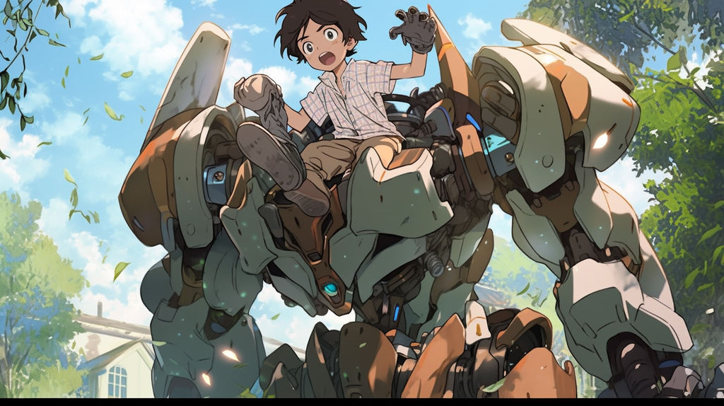 Boy Robot Rider by K-Jackson-Katss on DeviantArt