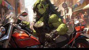 Orc Biker