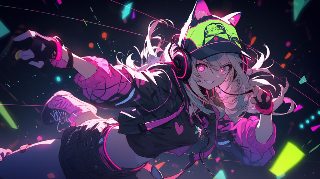 Cyber Rave Dancer 1 by K-Jackson-Katss on DeviantArt