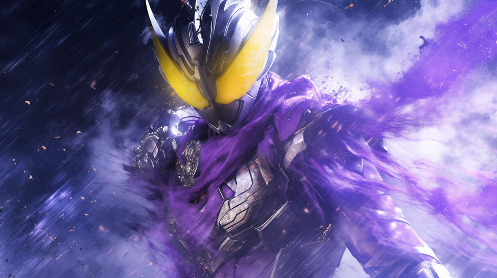 Kamen Rider Varient In Purple by K-Jackson-Katss on DeviantArt