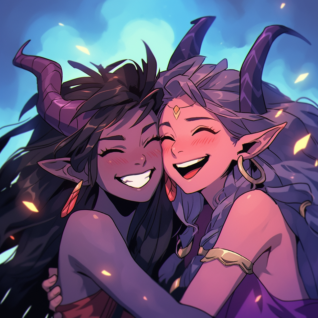 Hug Devil Demon Hug by K-Jackson-Katss on DeviantArt