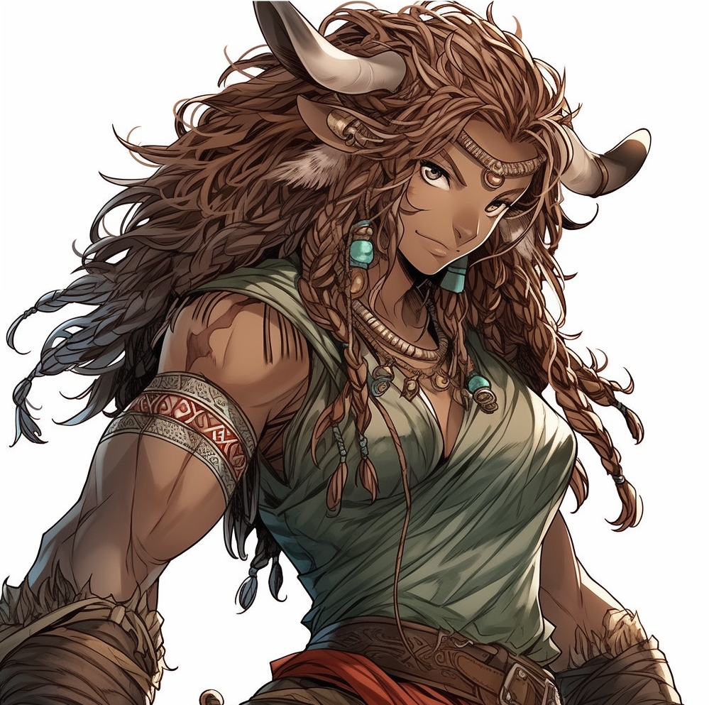 Minotaur Girl 22 by K-Jackson-Katss on DeviantArt
