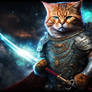 Barbarian Cat Wallpaper