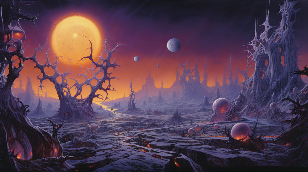 Alien World Landscape # 26 by K-Jackson-Katss on DeviantArt