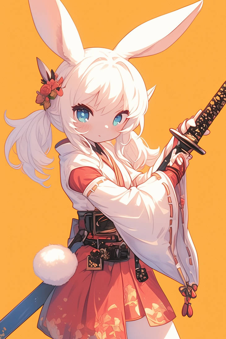 Small Samurai Rabbit by K-Jackson-Katss on DeviantArt