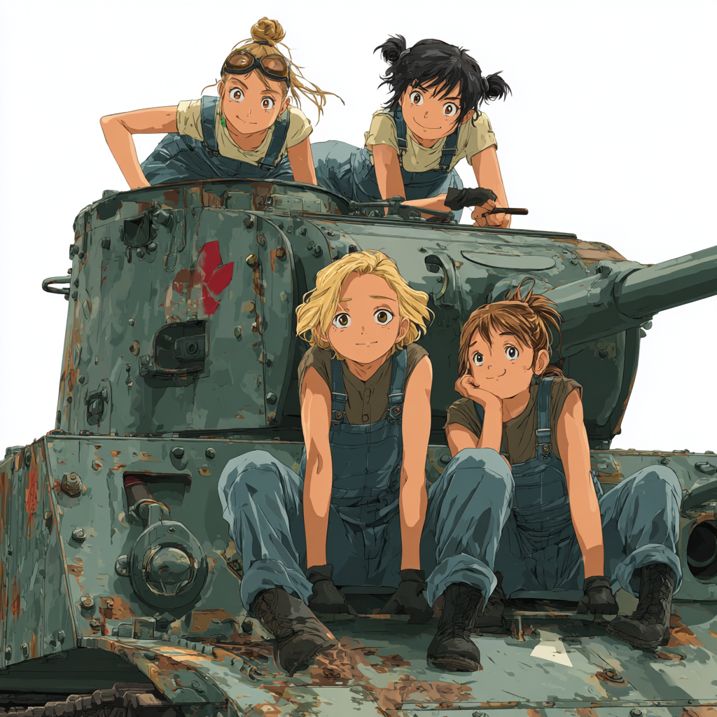 Animation Tank Female Tank Girls by K-Jackson-Katss on DeviantArt