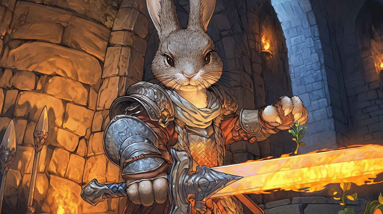 Rabbit Knight by K-Jackson-Katss on DeviantArt