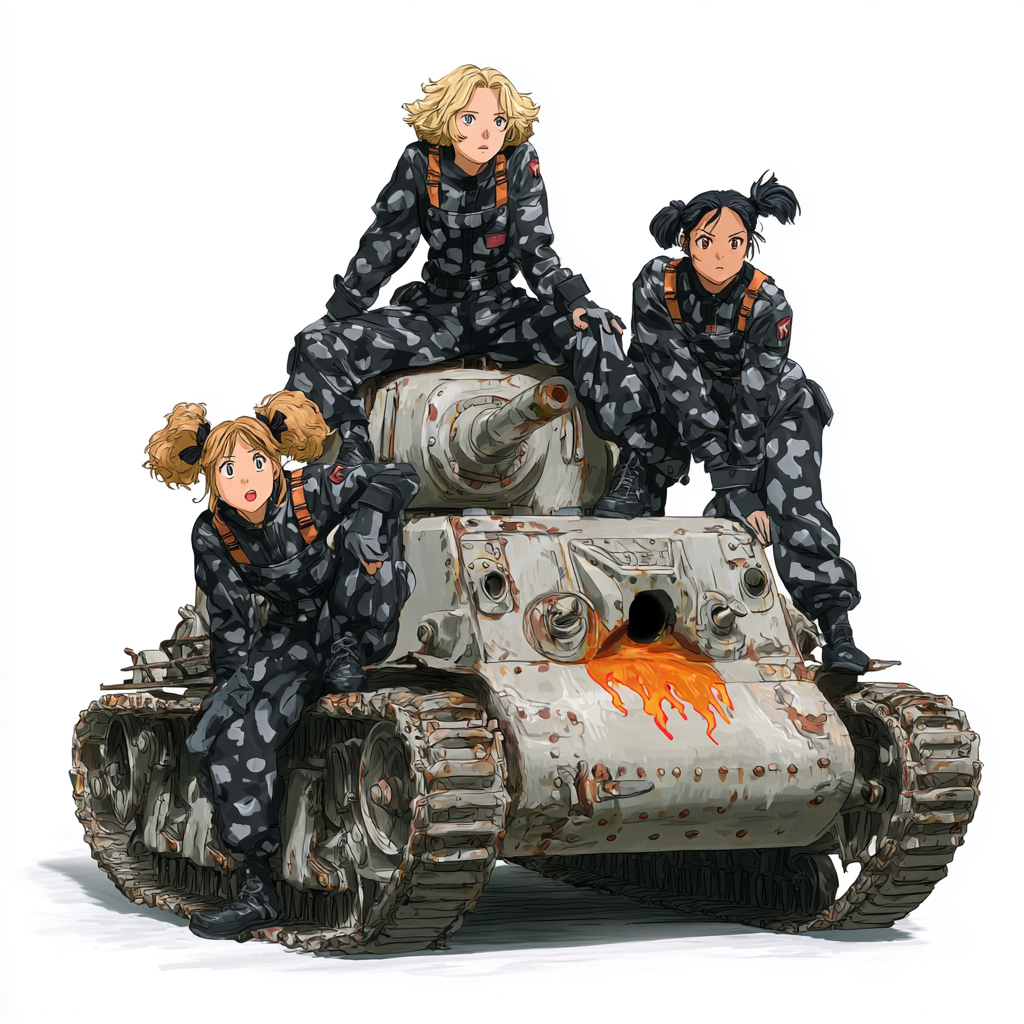 Tank Trio by K-Jackson-Katss on DeviantArt