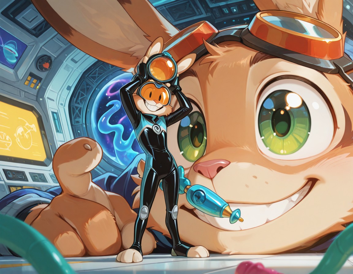 Zenless Rabbit Robots Small Robot Rabbit by K-Jackson-Katss on DeviantArt