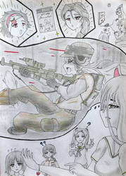 Girls und Panzer Omake 2: Girls und Paintball Pt.I by KilroyLW