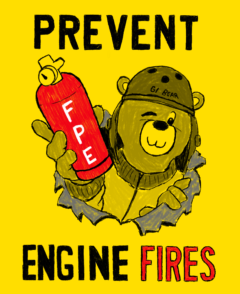 GI Bear - Fire Prevention (War Thunder contest)