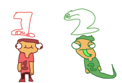 Number Lore Rabbit Humans Humanzied number lore part 1 by Eboygonzlaez on DeviantArt