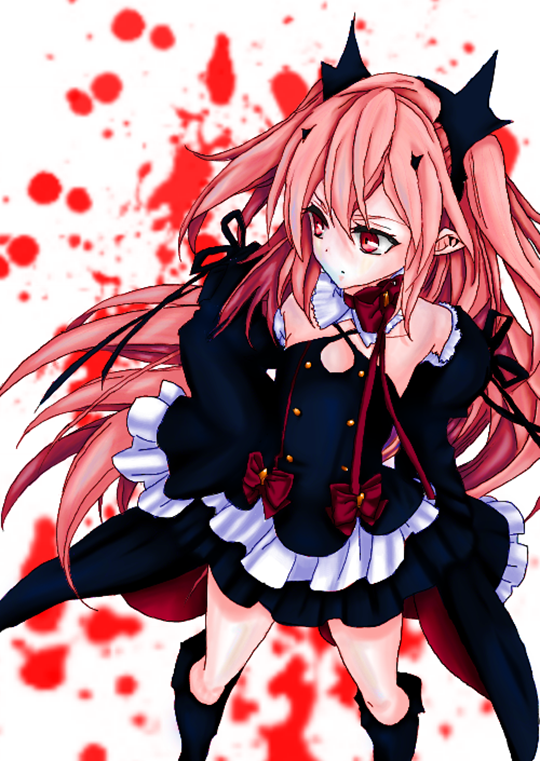 Manga coloring - Krul Tepes - Owari no seraph by RaKkku on DeviantArt