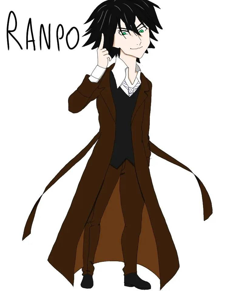 Fat Ranpo Ranpo bsd redesigned by ToshokumaNika on DeviantArt