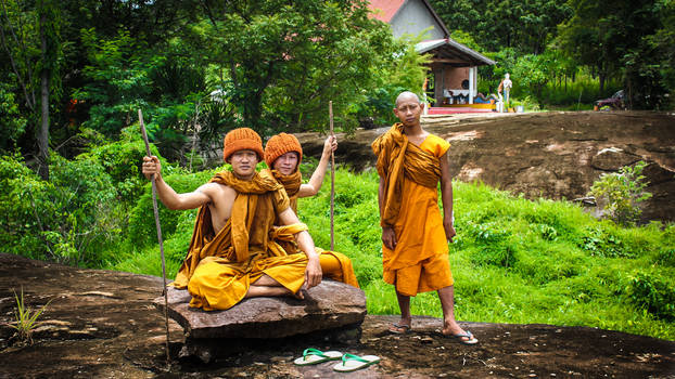 Northern Thailand Monks (Rural)