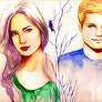 Katniss and Peeta